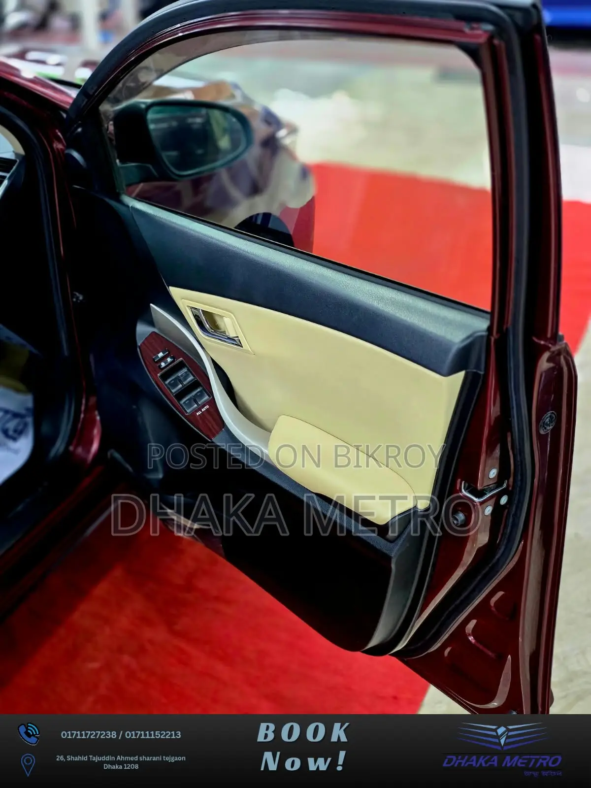 Toyota Premio 2018 Red