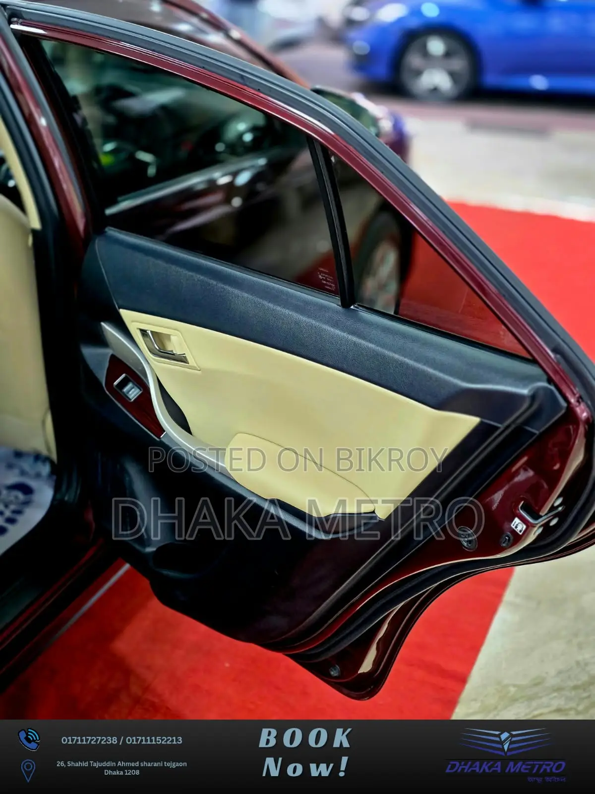 Toyota Premio 2018 Red