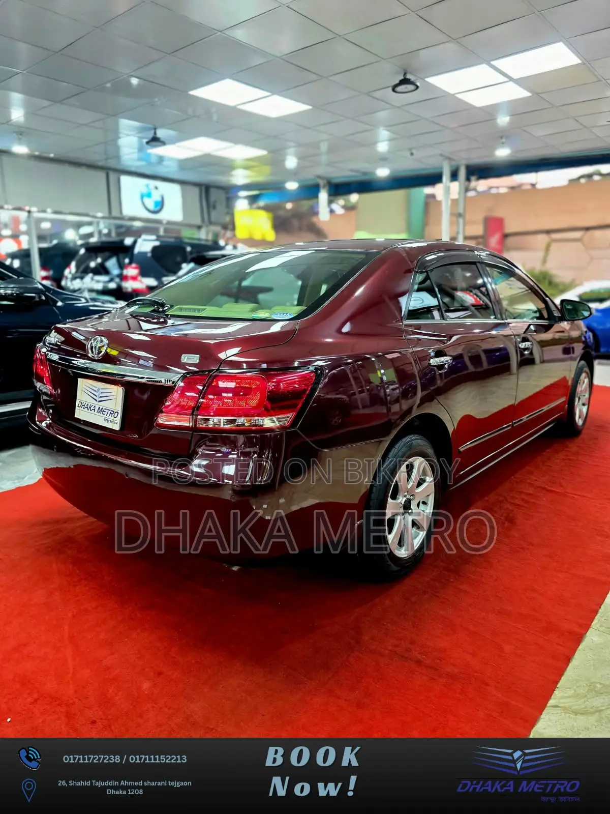 Toyota Premio 2018 Red