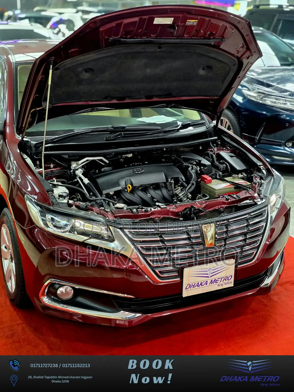 Toyota Premio 2018 Red