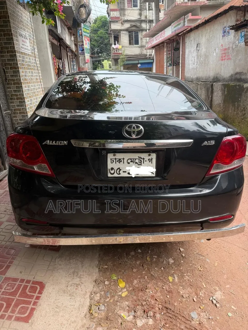 টয়োটা অ্যালিওন ২০১১ কালো