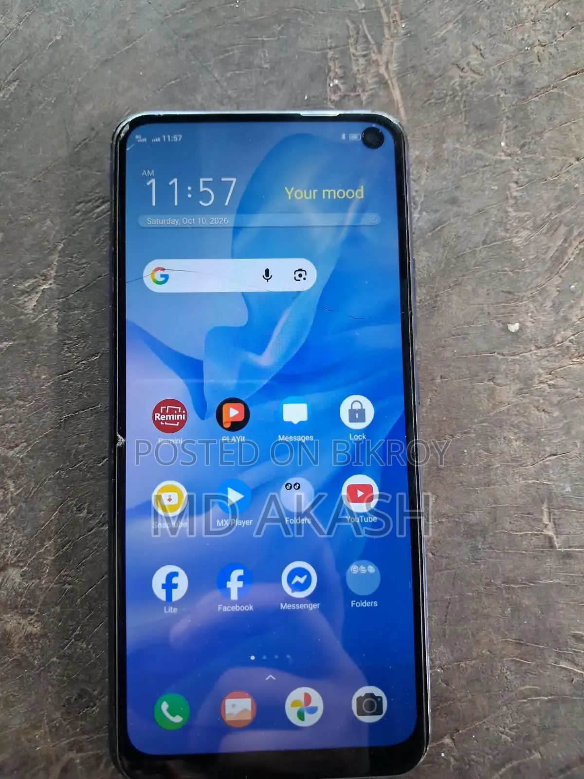 Vivo V19 128 GB Blue