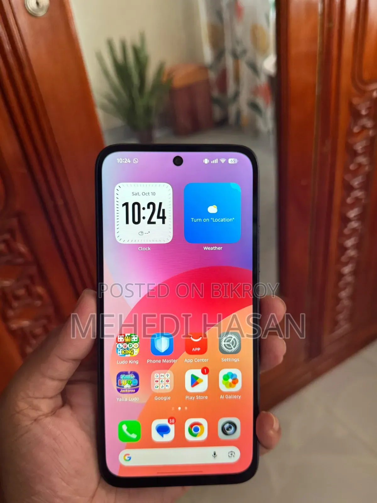 Infinix Smart 20 128 GB Black