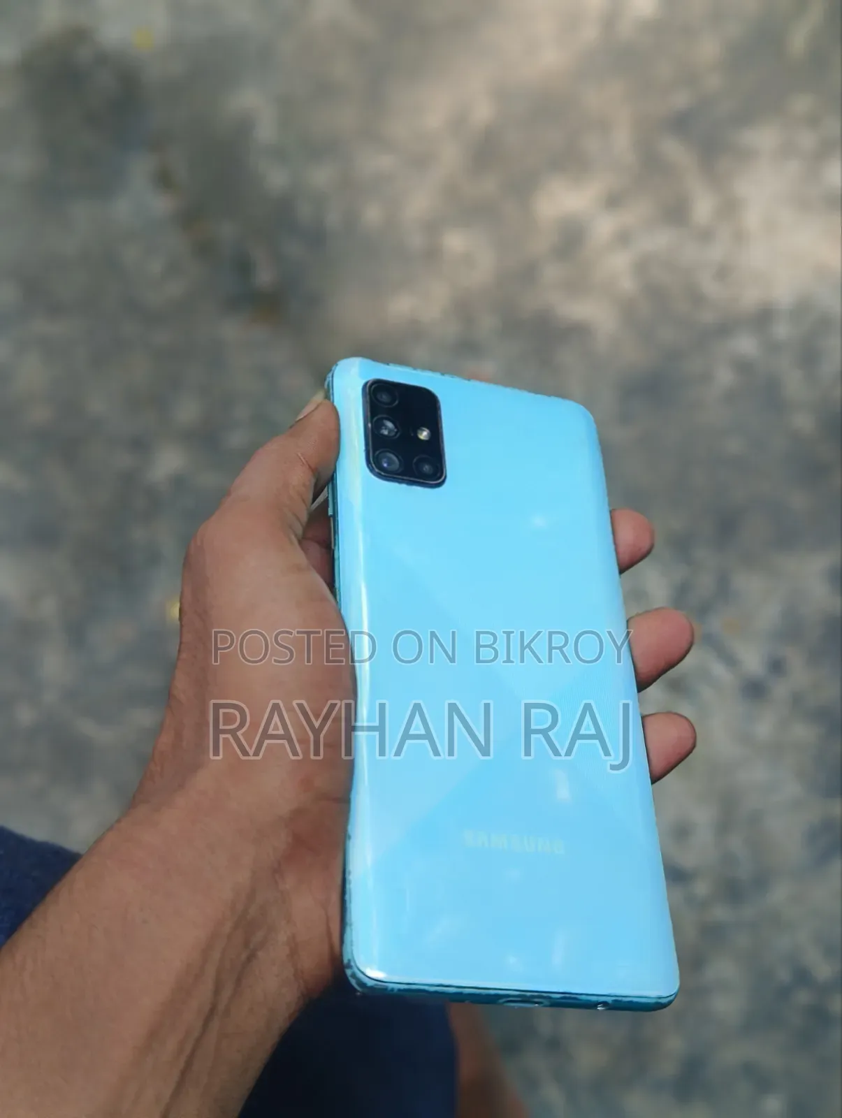 স্যামসাং গ্যালাক্সি এ৭২ ১২৮ জিবি ব্লু