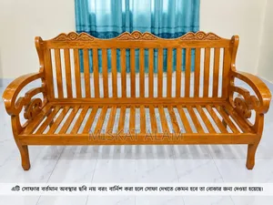 Original Teak Wood Sofa (3+1+1)