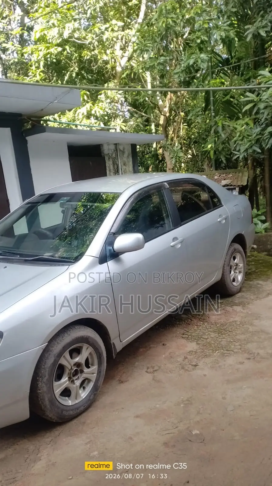 Toyota Corolla 1.4 Sedan 2002 Silver