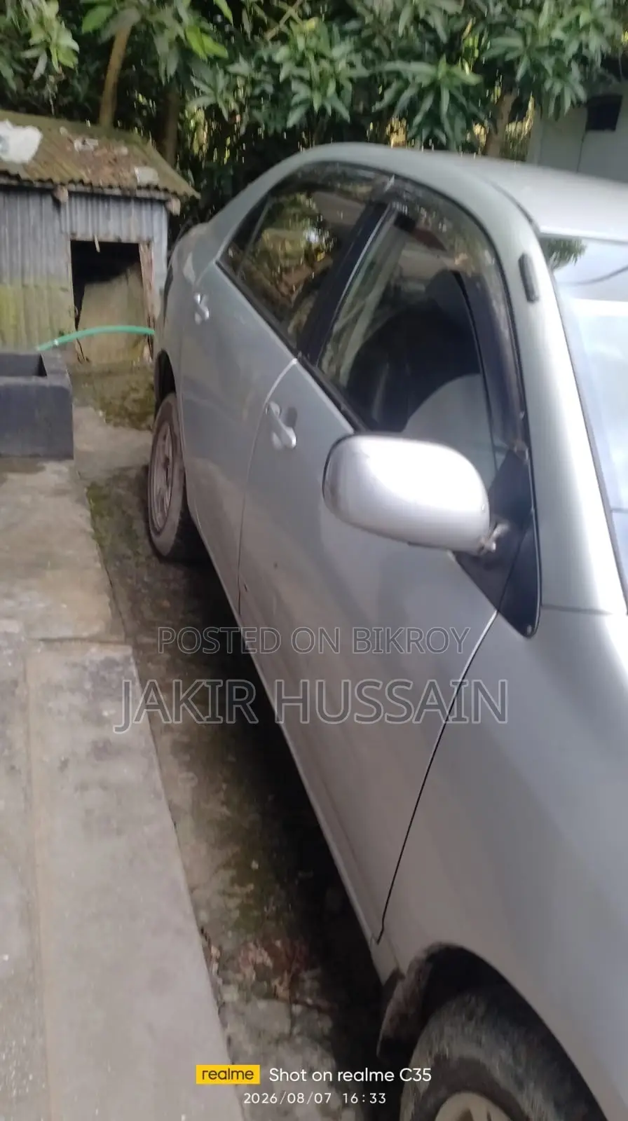Toyota Corolla 1.4 Sedan 2002 Silver