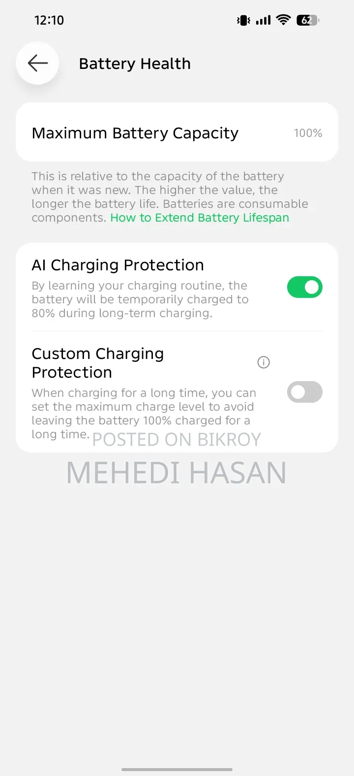 Infinix Smart 20 128 GB Black