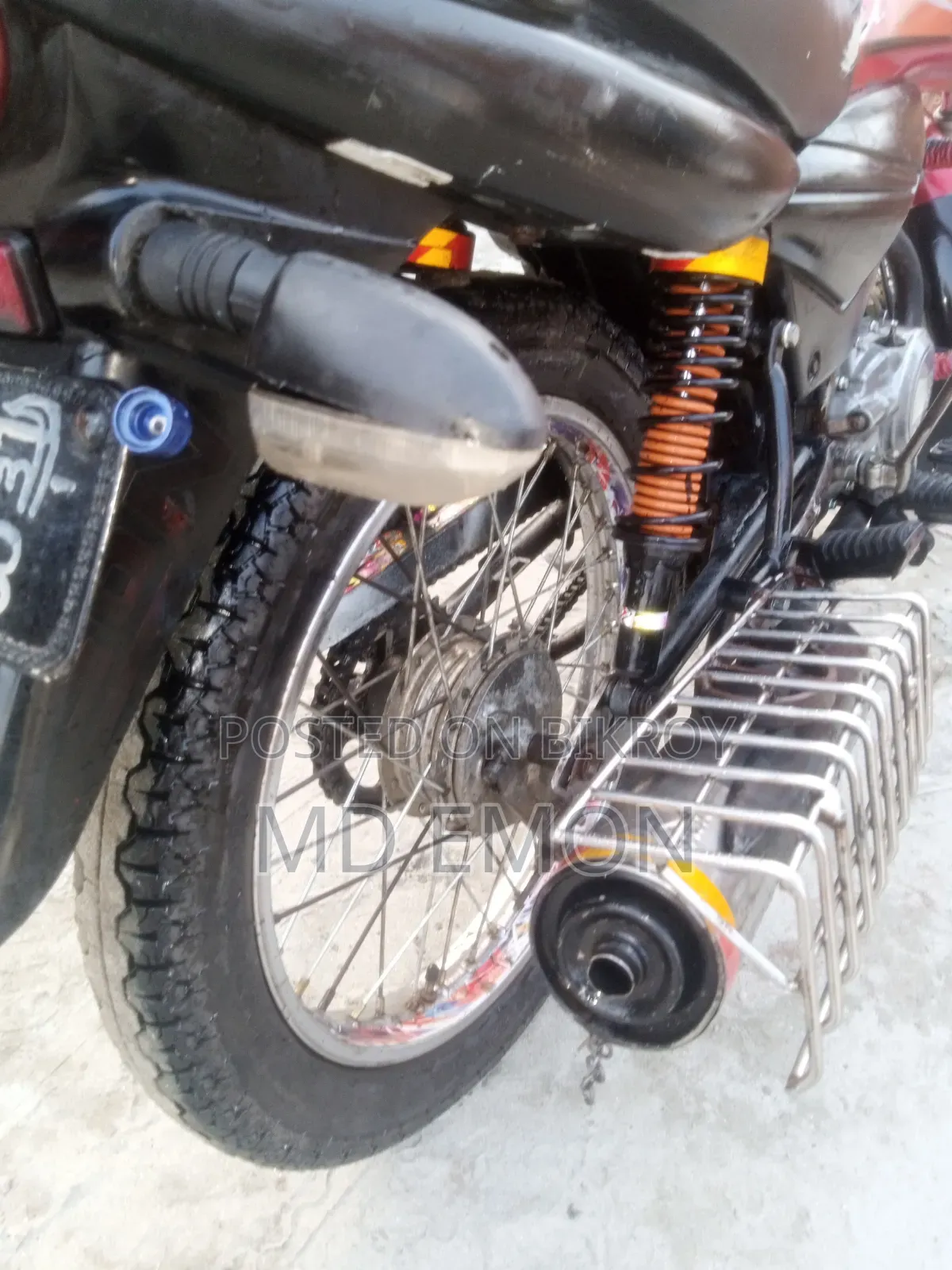 Bajaj Platina 100 2009 Red