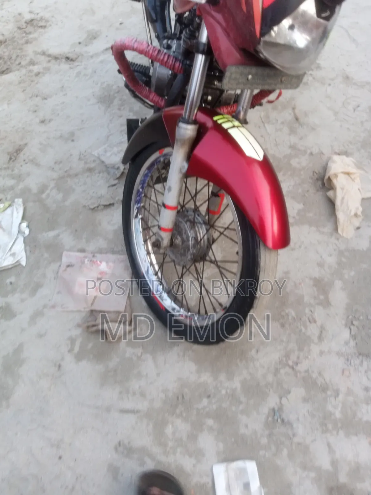 Bajaj Platina 100 2009 Red
