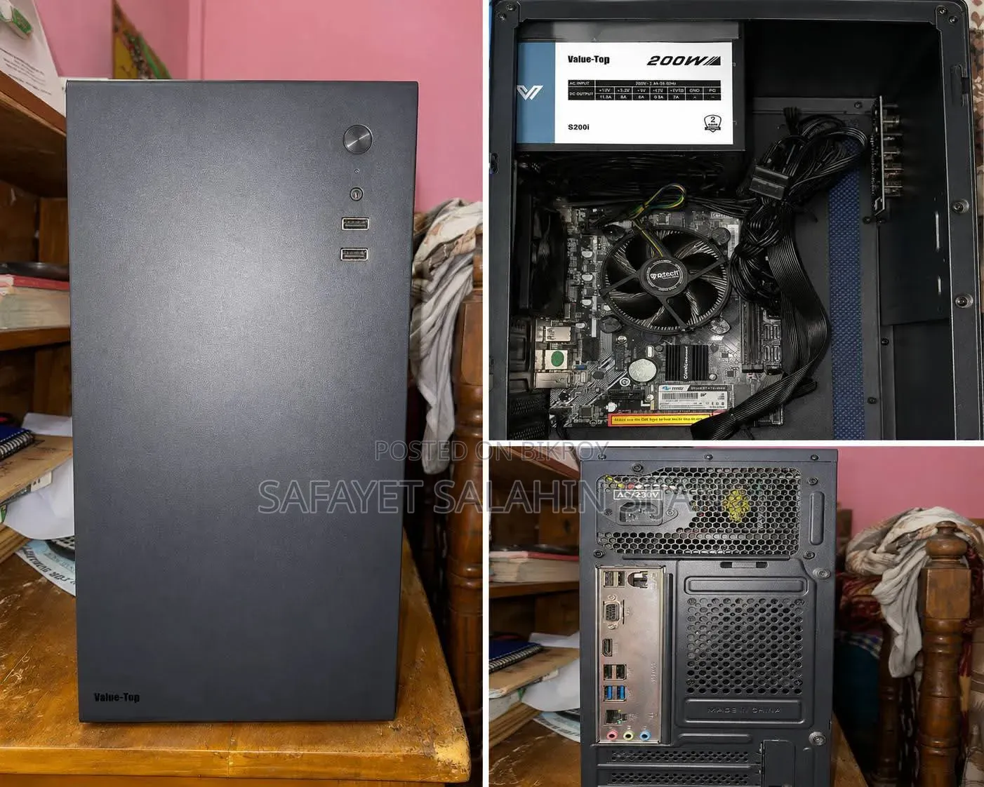 Desktop Computer 4GB Intel Core i3 SSD 128GB