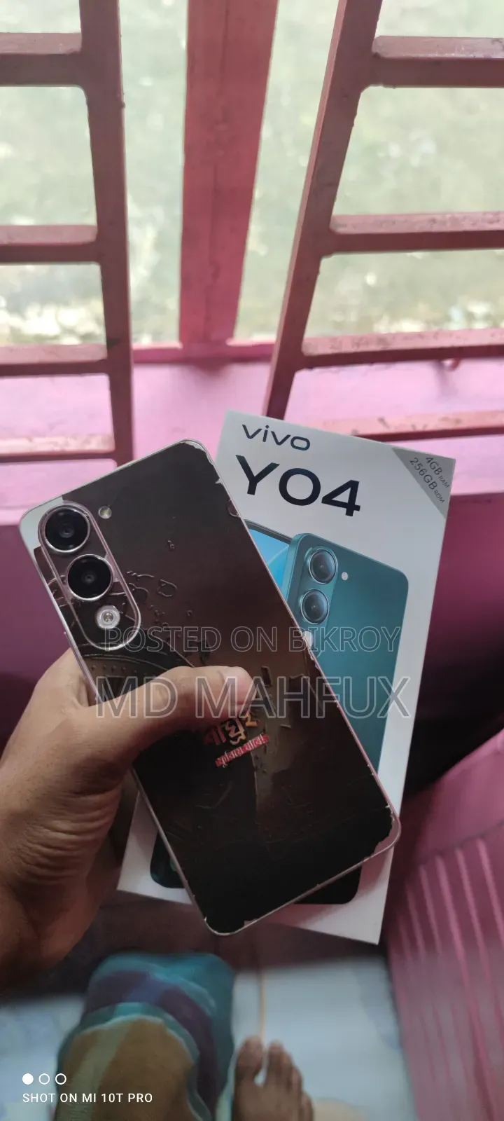 Vivo Y04 256 GB Rose Gold