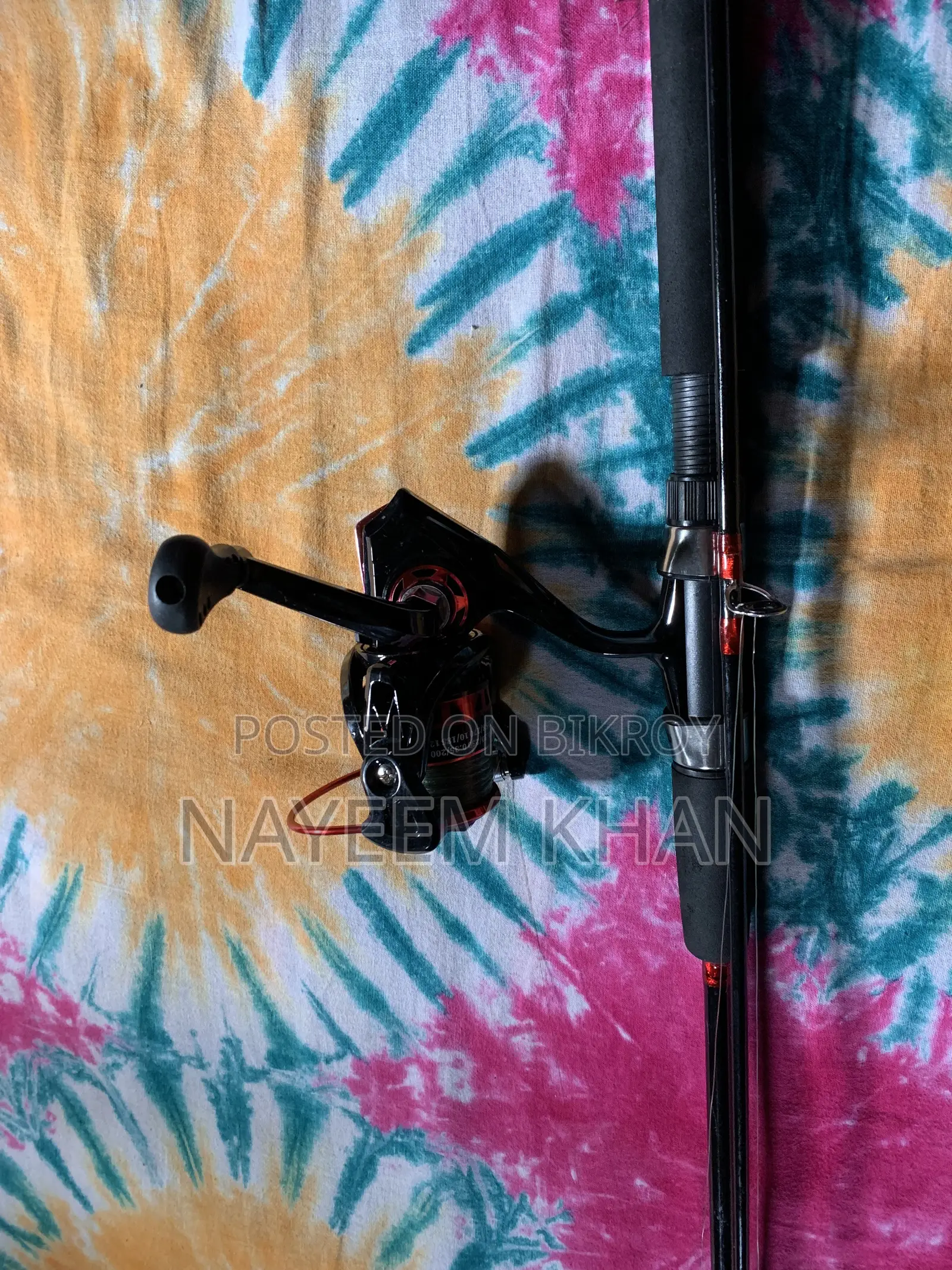 Fishing Rod + Line + Hook + Reel full setup will be sold