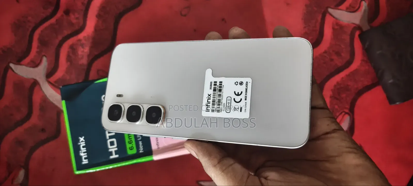 ইনফিনিক্স হট ৬০ প্রো ১২৮ জিবি সিলভার