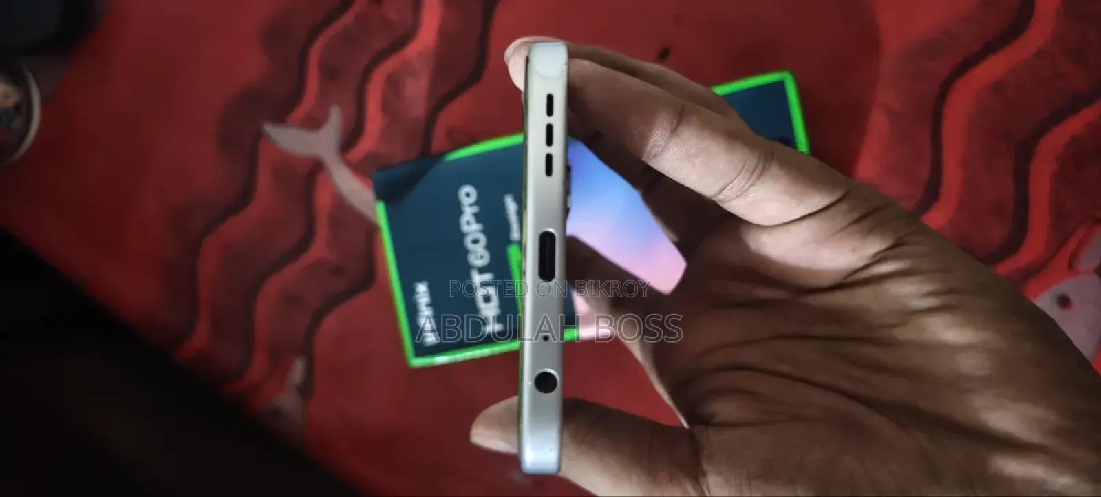 ইনফিনিক্স হট ৬০ প্রো ১২৮ জিবি সিলভার