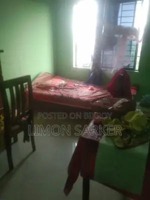 ভাড়ার জন্য বাড্ডায় ১ বেডরুম রুম এবং পার্লার