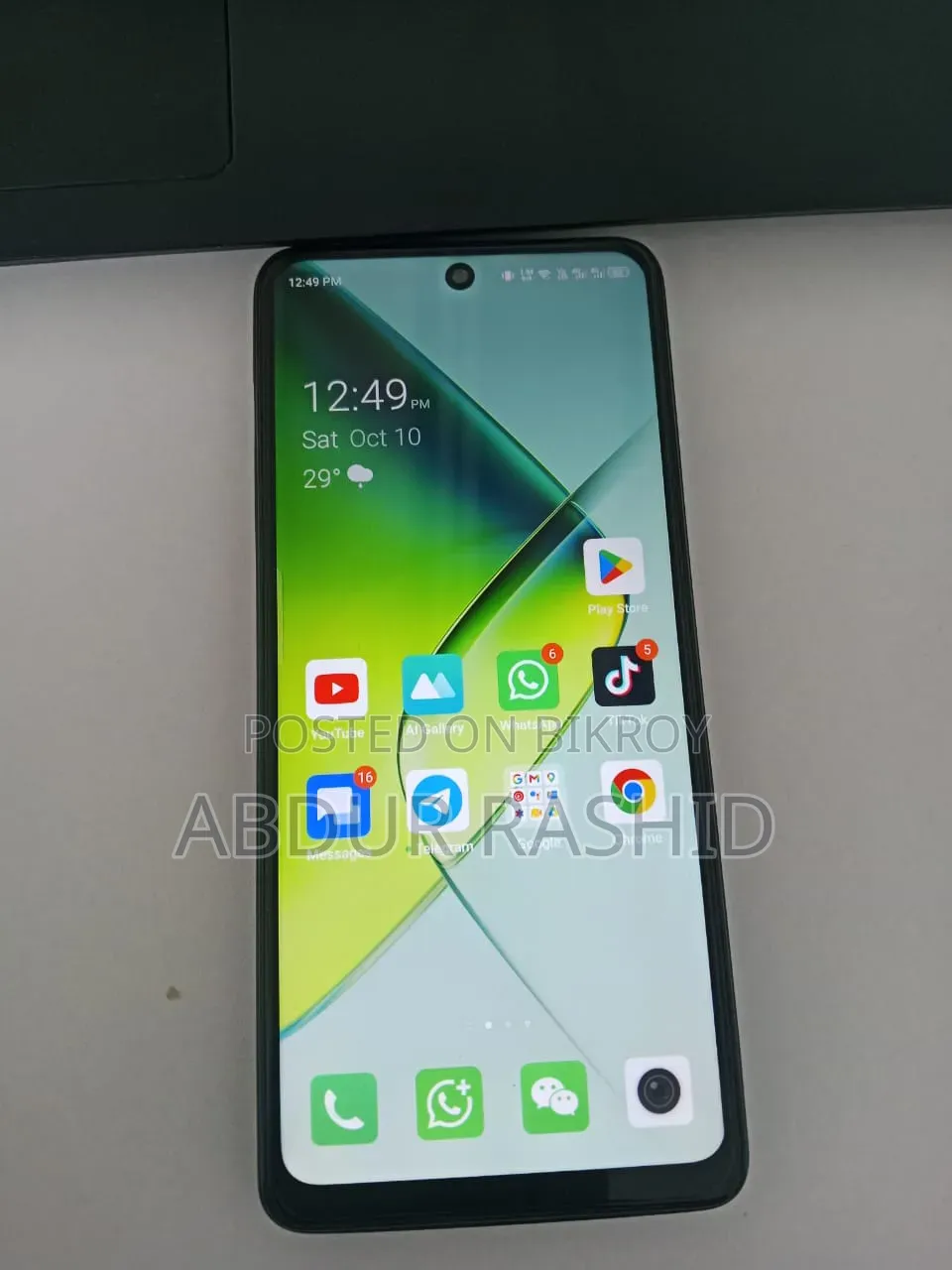 ইনফিনিক্স নোট ৩০ ১২৮ জিবি ব্ল্যাক