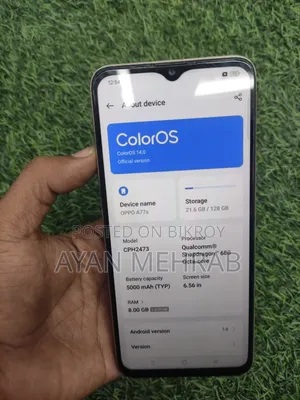 Oppo A77s 128 GB Orange