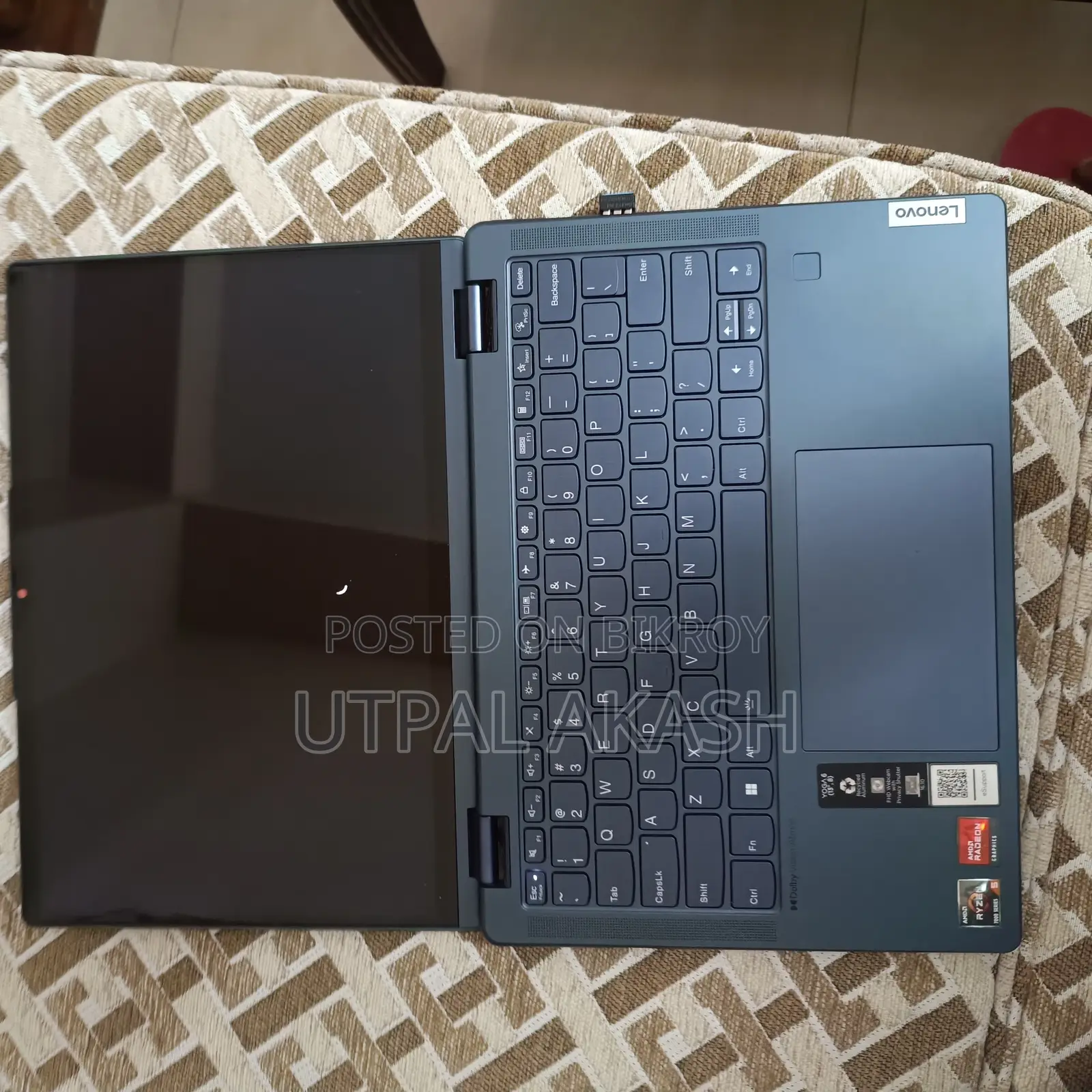 Laptop Lenovo Yoga 9 8GB AMD Ryzen 5 SSD 512GB