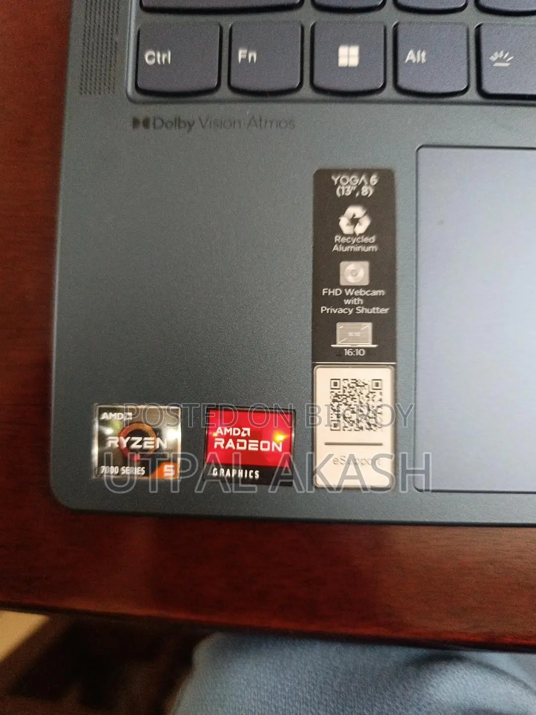 Laptop Lenovo Yoga 9 8GB AMD Ryzen 5 SSD 512GB