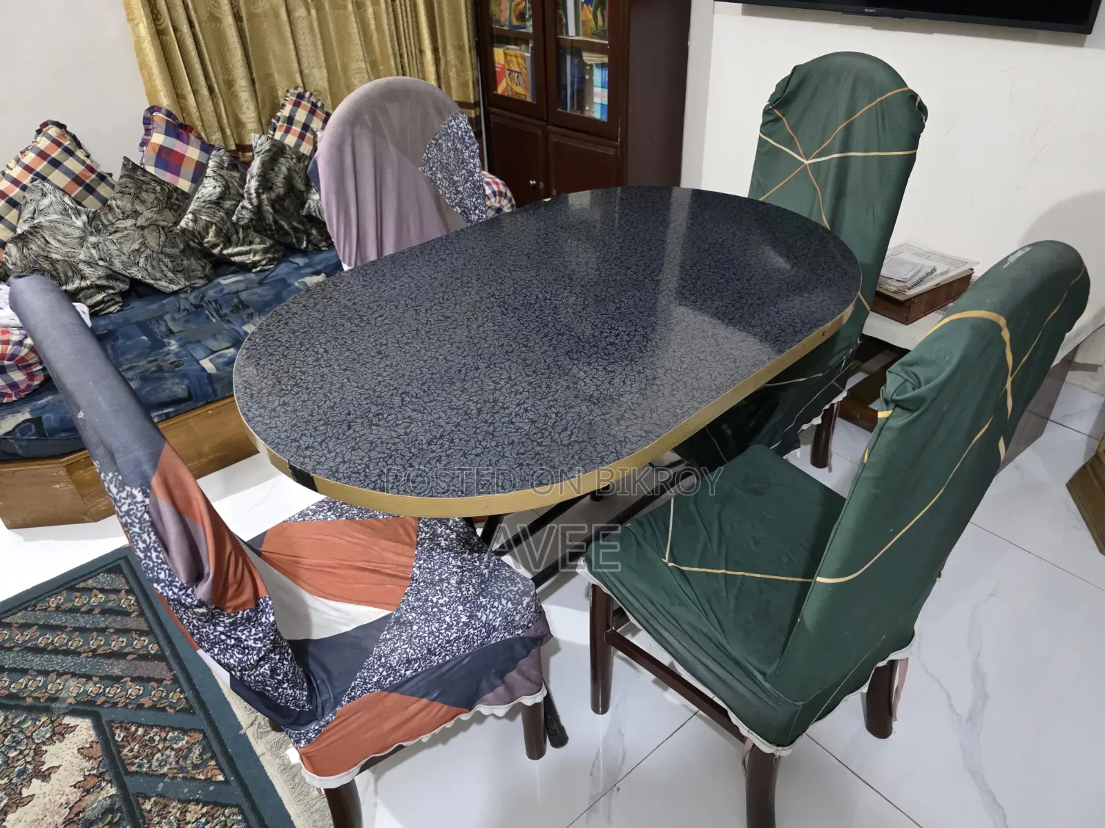 ৪ সিটের ফোল্ডিং ডাইনিং টেবিল বিক্রয়
