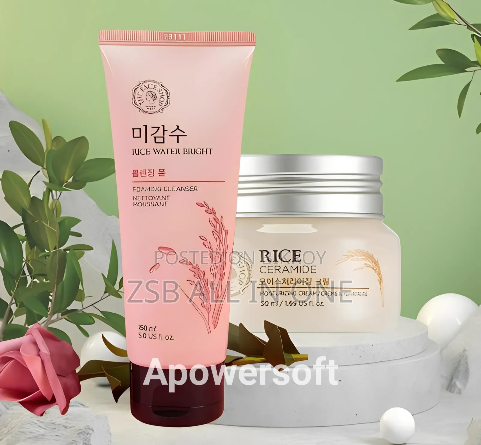 Rice Water Bright Foaming Cleanser-150ml