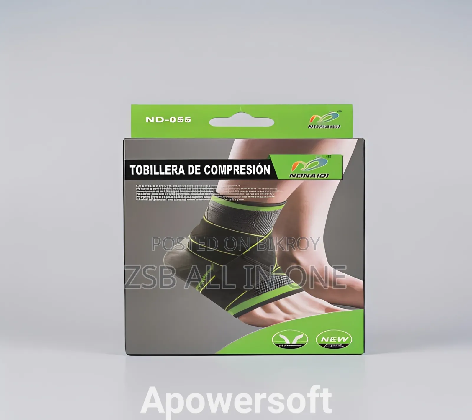 Elastic Wrist & Palm Compression Sleeve With Pressure Strap Support