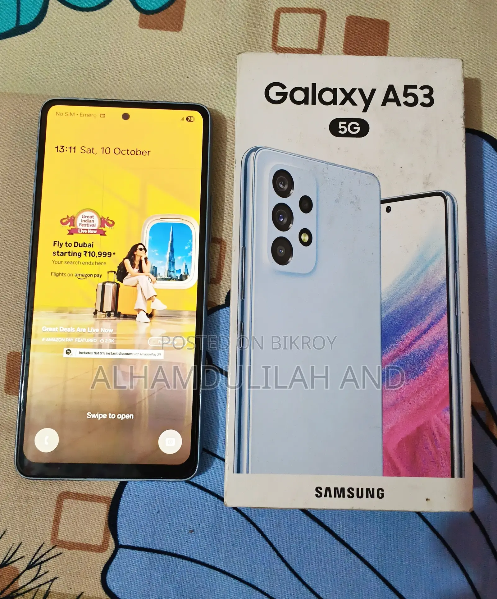 স্যামসাং গ্যালাক্সি এ৫৩ ৫জি ১২৮ জিবি ব্লু