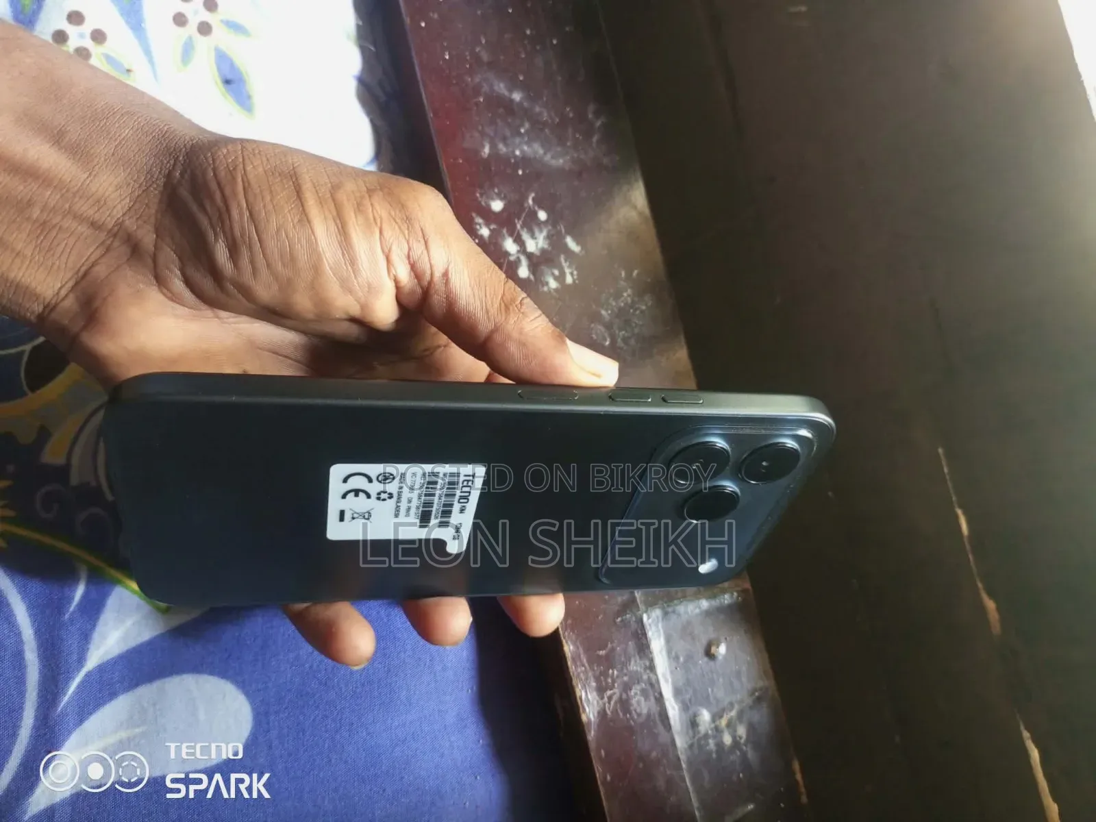 টেকনো স্পার্ক ৫০ ১২৮ জিবি কালো