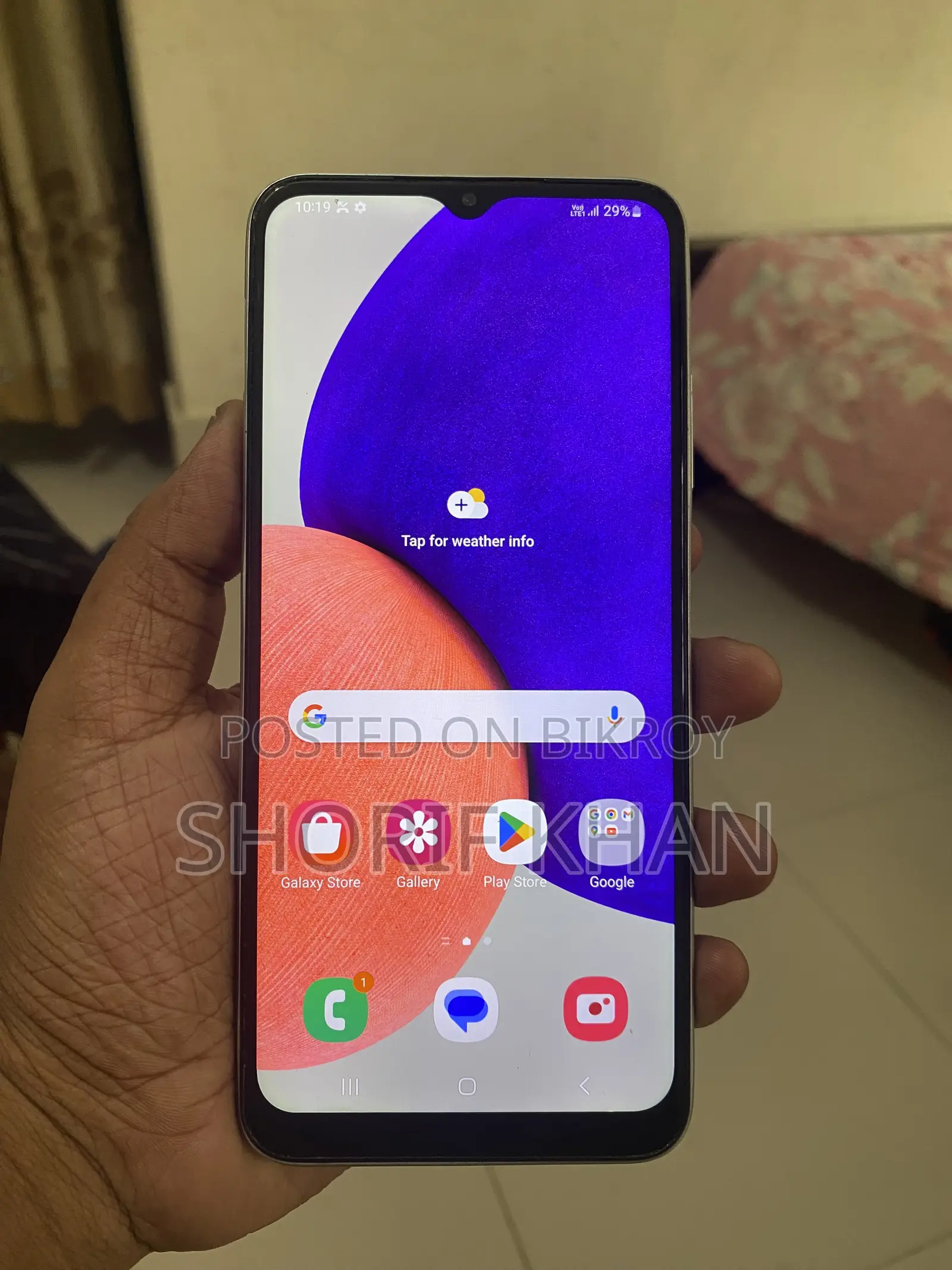 স্যামসাং গ্যালাক্সি এ২২ ৫জি ১২৮ জিবি হোয়াইট