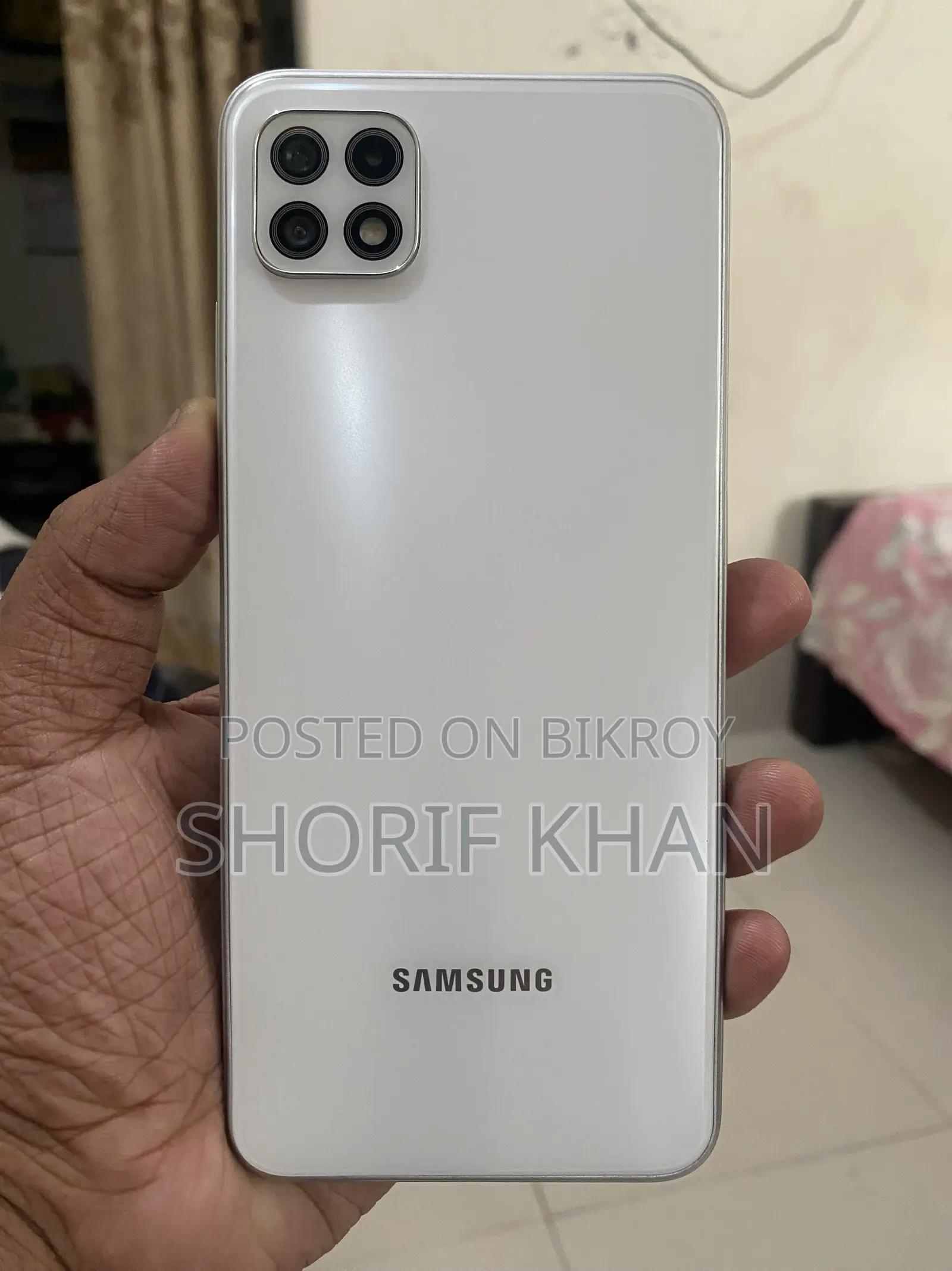 স্যামসাং গ্যালাক্সি এ২২ ৫জি ১২৮ জিবি হোয়াইট