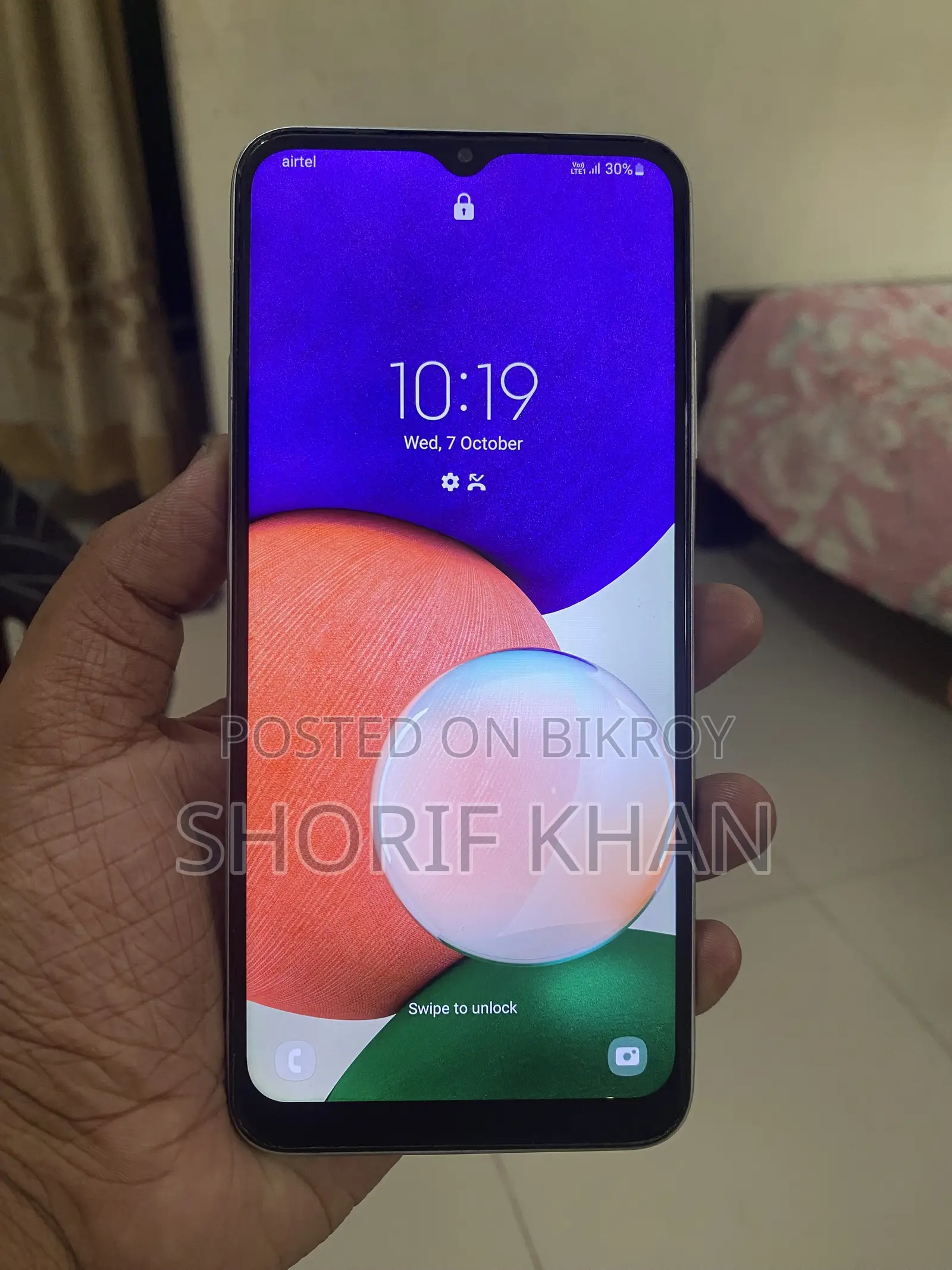 স্যামসাং গ্যালাক্সি এ২২ ৫জি ১২৮ জিবি হোয়াইট