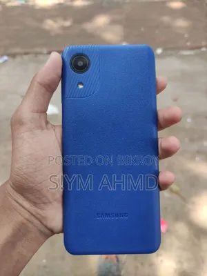 নতুন স্যামসাং গ্যালাক্সি এ০৩ কোর ৩২ জিবি নীল