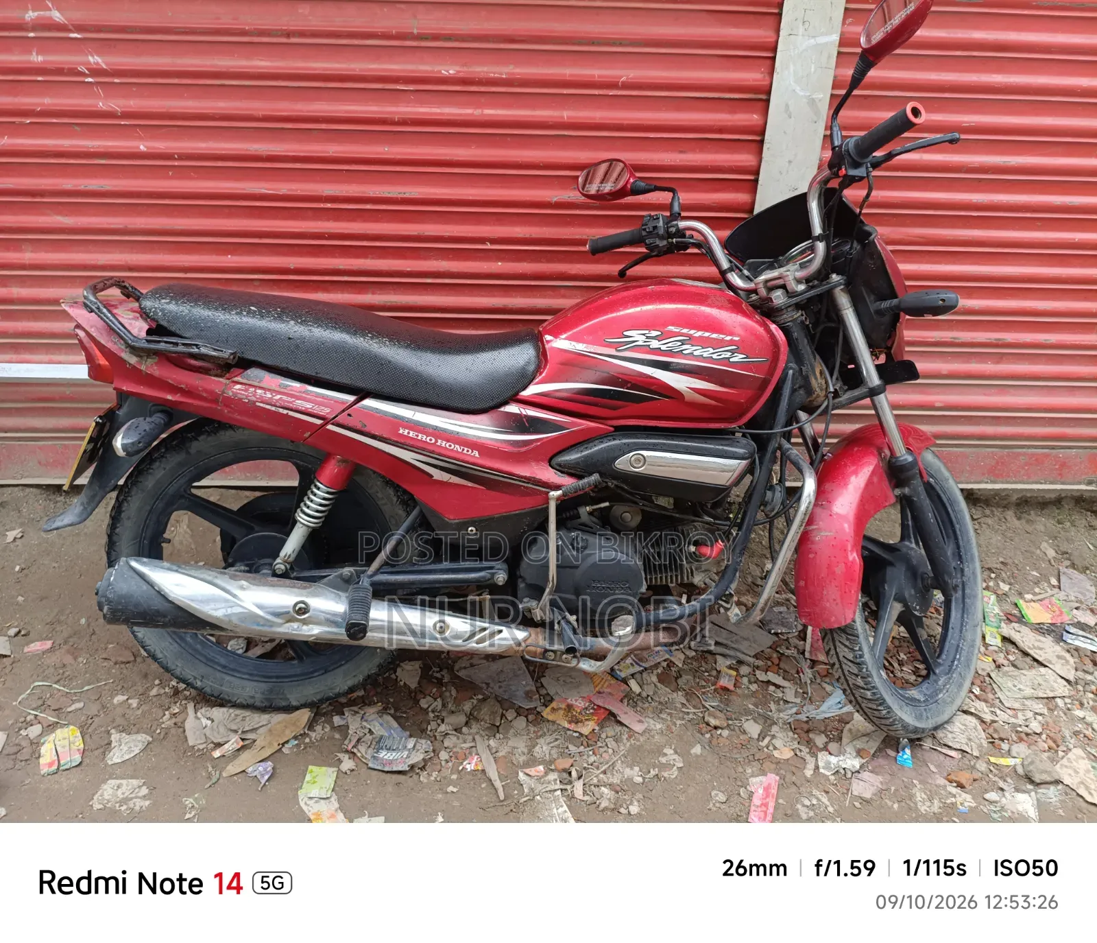 Hero Glamour 2015 Red