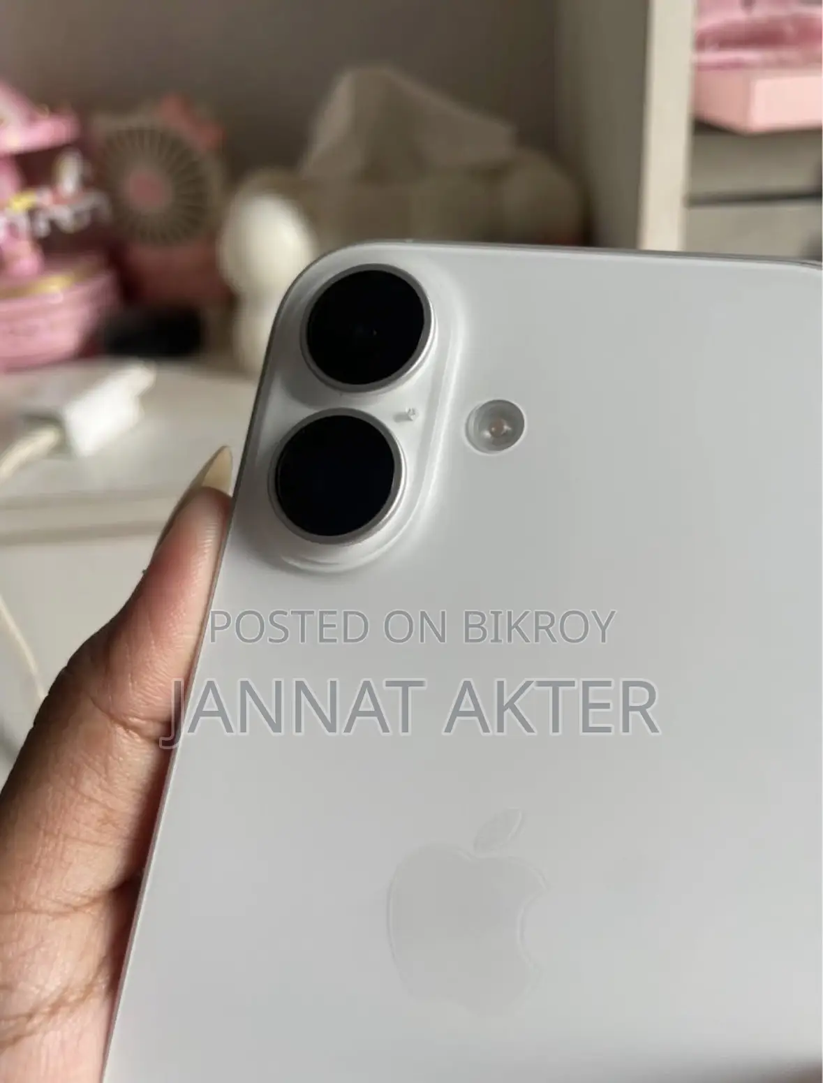 অ্যাপল আইফোন ১৬ ১২৮ জিবি হোয়াইট