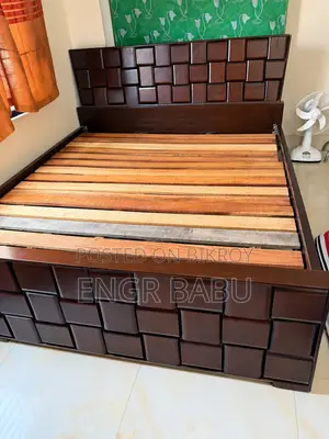 Board Khat, Double Bed, Premium Bed, Premium Design Bed, 6.50ft/ 7ft