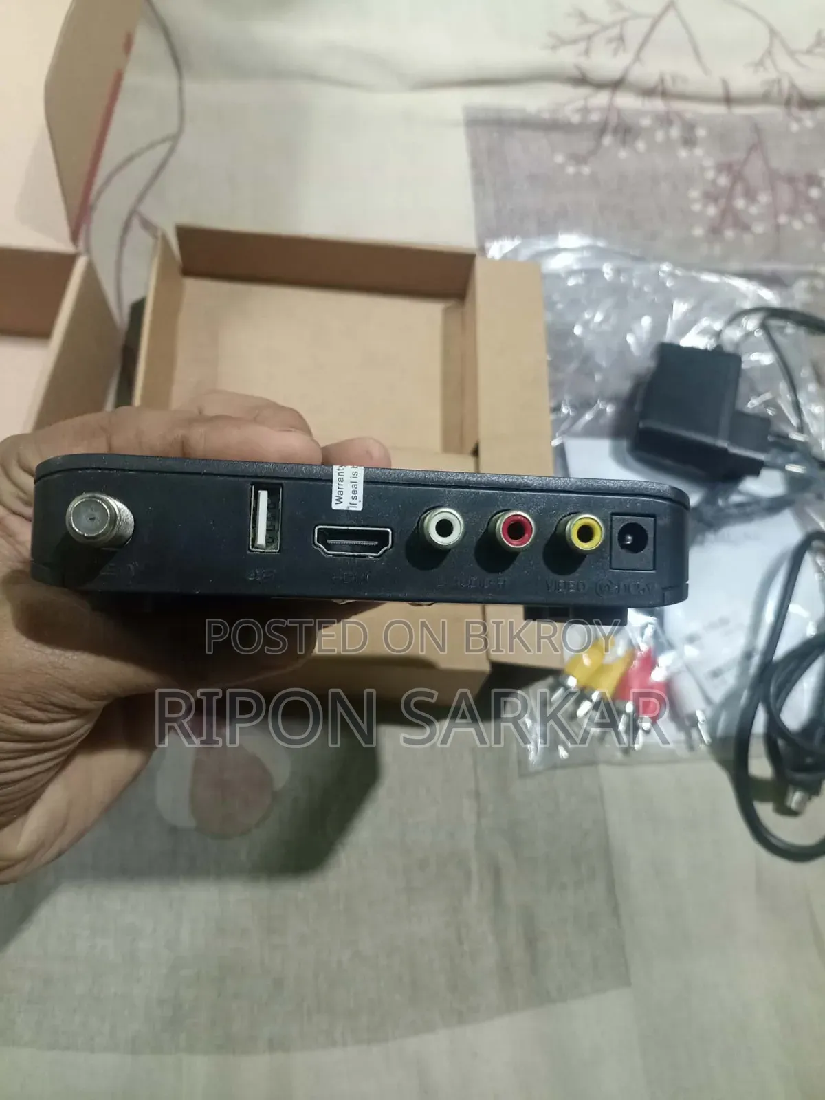এলইডি টিভি ও বক্স টিভির সেপটেপ বক্স