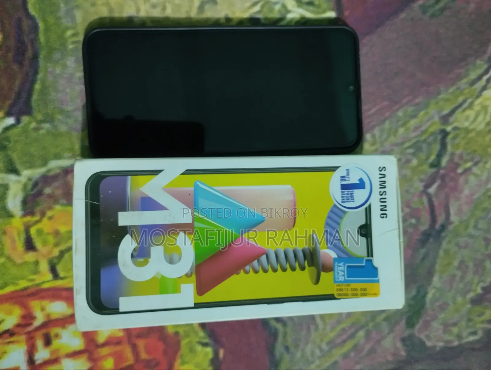স্যামসাং গ্যালাক্সি এম৩১ ১২৮ জিবি কালো