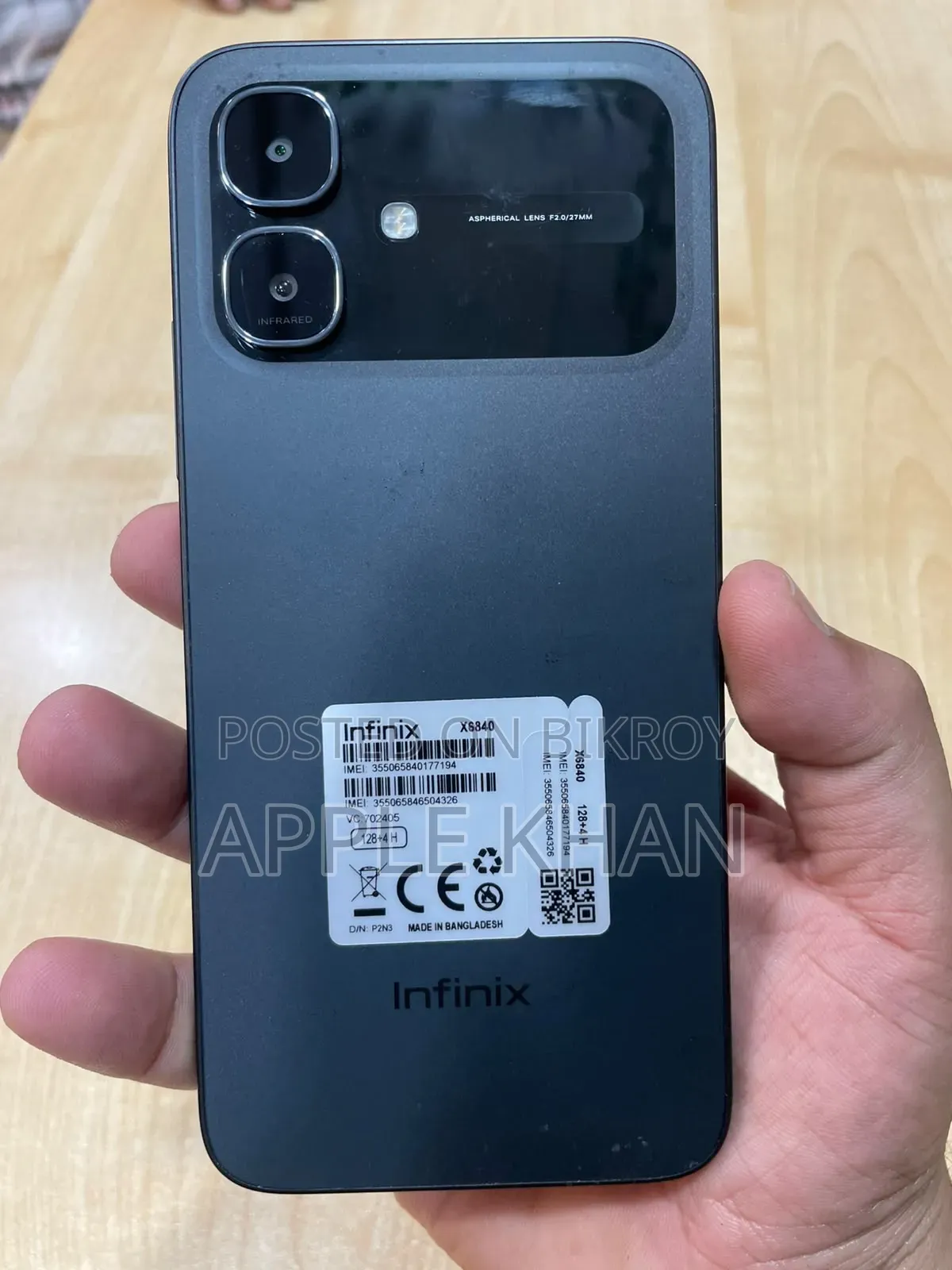 Infinix Smart 20 64 GB Black