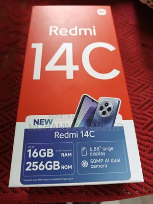 New Xiaomi Redmi 14C 256 GB Black