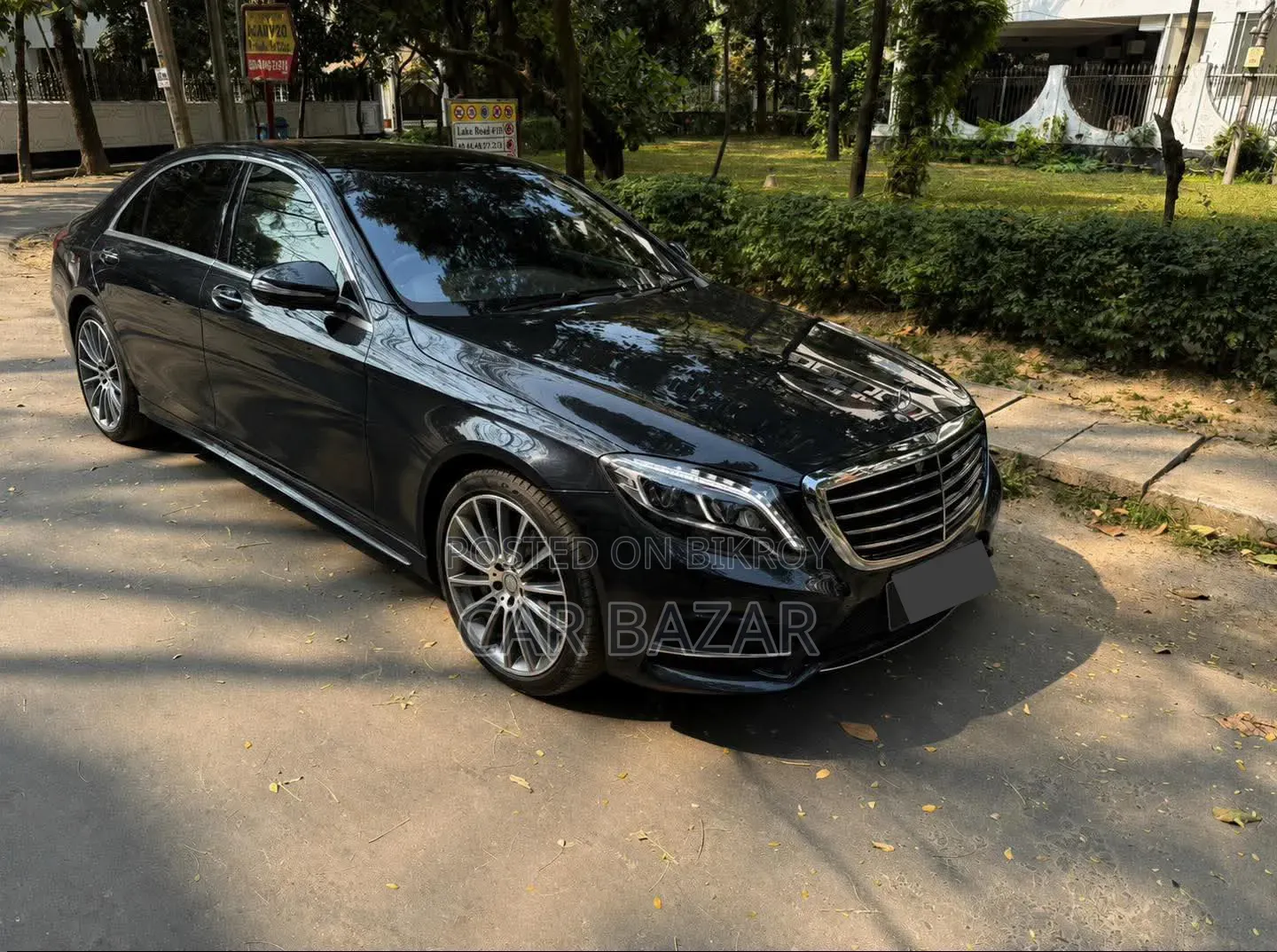 Mercedes-Benz S-Class S 300 BlueTEC HYBRID (W222) 2016 Blue