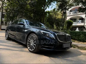Mercedes-Benz S-Class S 300 BlueTEC HYBRID (W222) 2016 Blue
