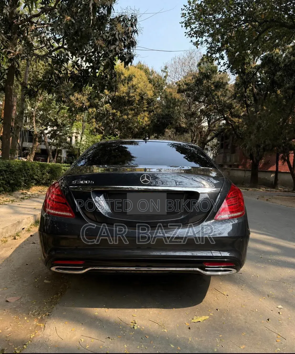 Mercedes-Benz S-Class S 300 BlueTEC HYBRID (W222) 2016 Blue