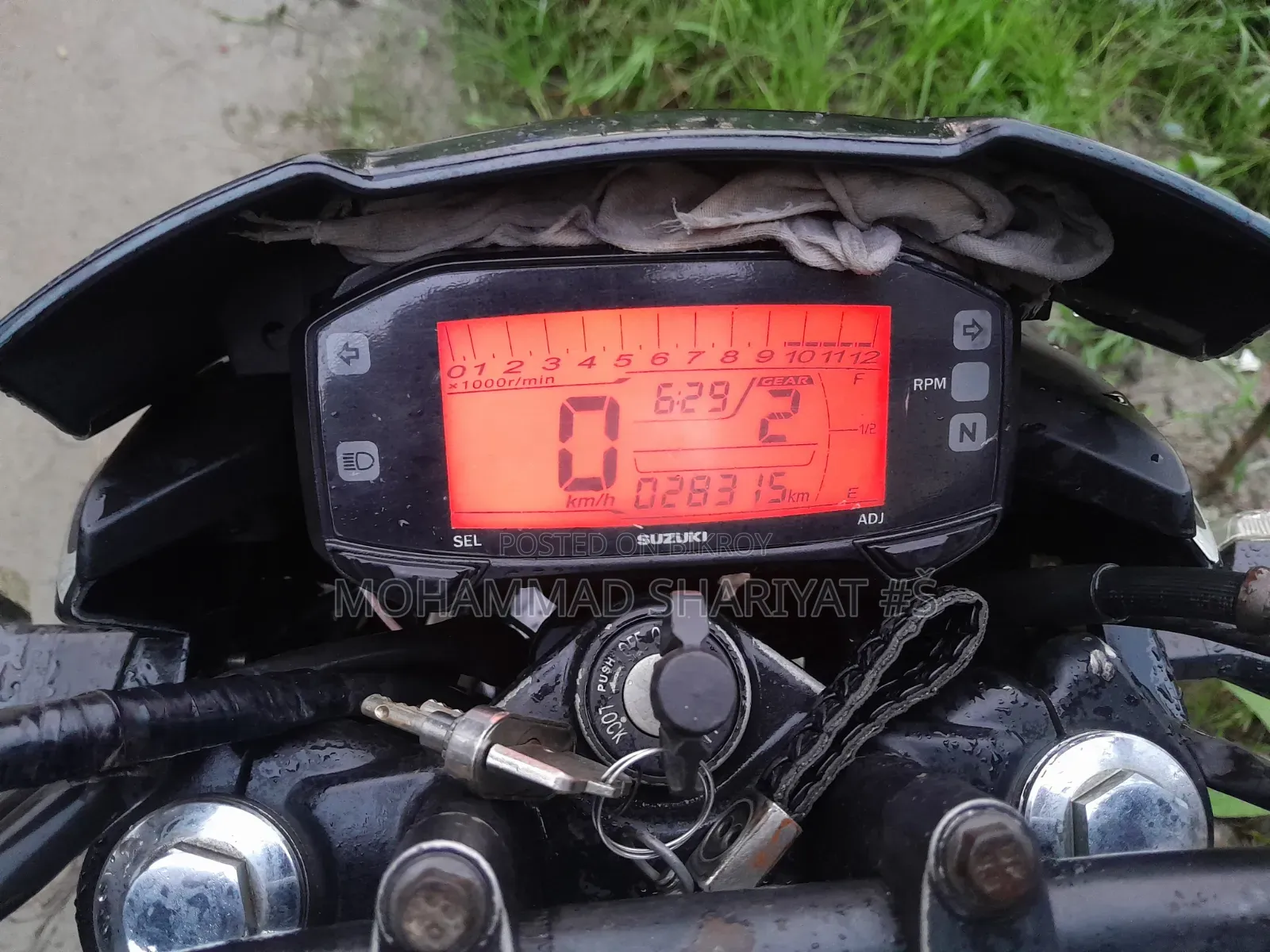 Suzuki Gixxer 2017 Black