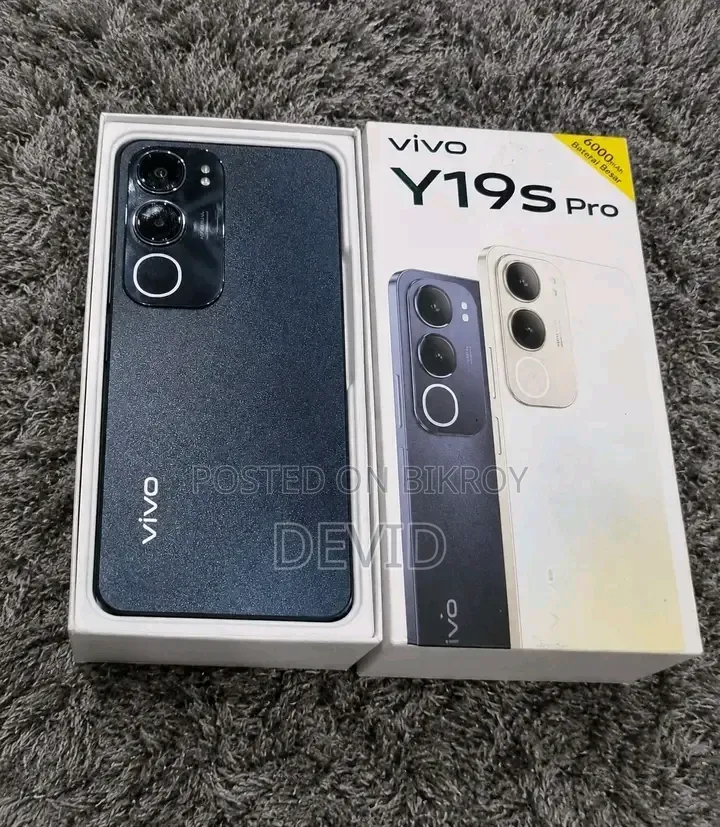 Vivo Y19s 128 GB Black
