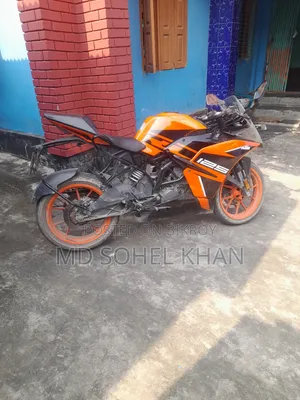 KTM RC 125 2020 Orange