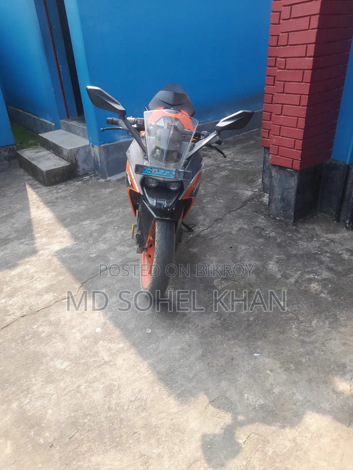 KTM RC 125 2020 Orange