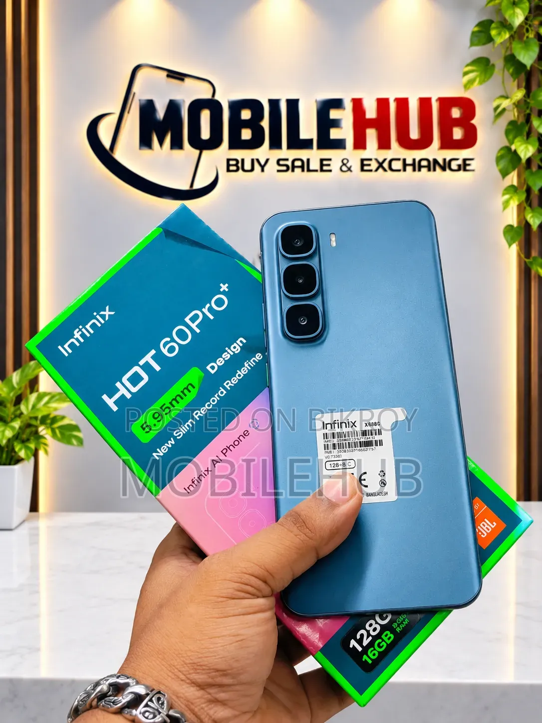 Infinix Hot 60 Pro+ 128 GB Black