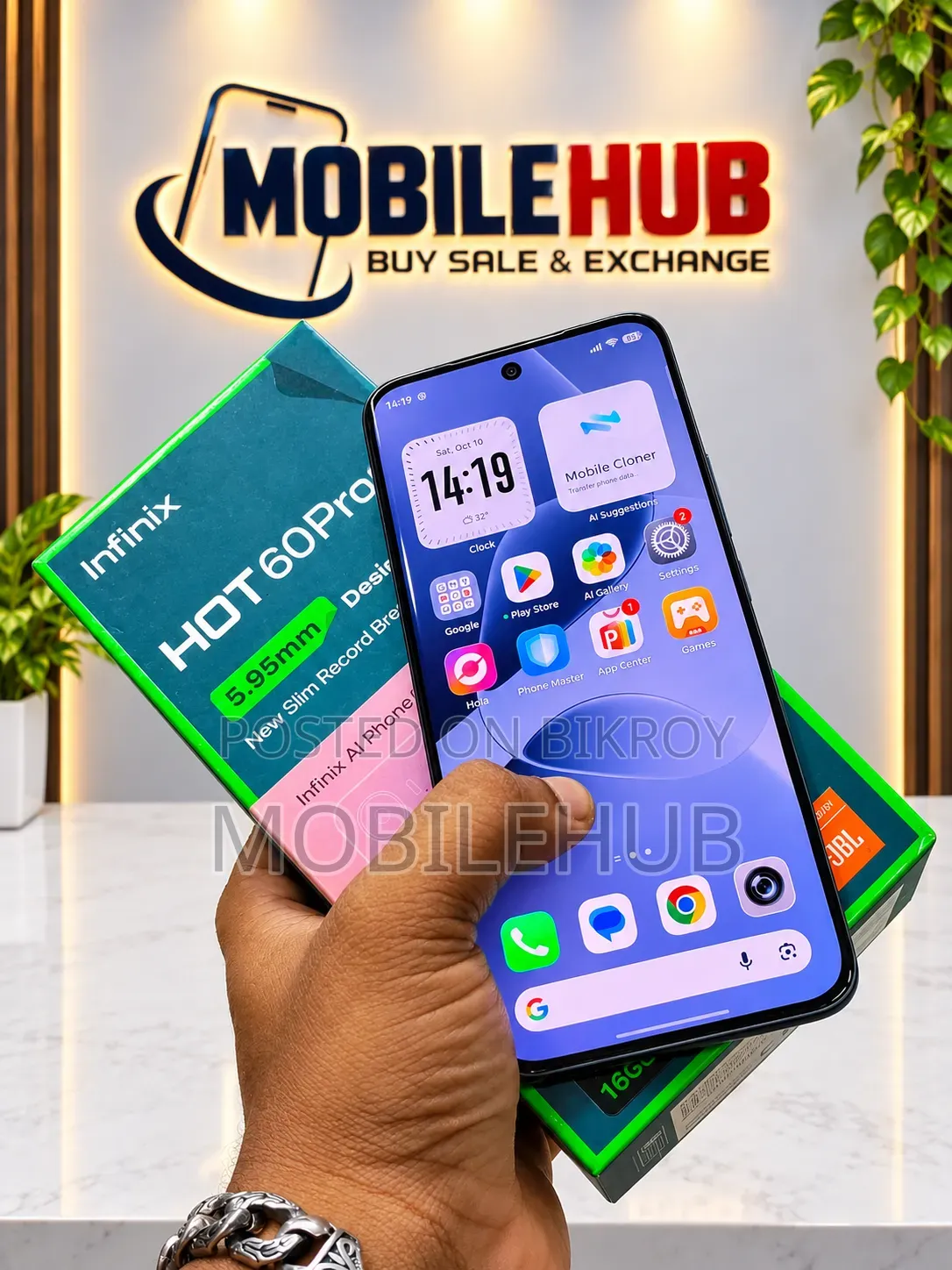 Infinix Hot 60 Pro+ 128 GB Black