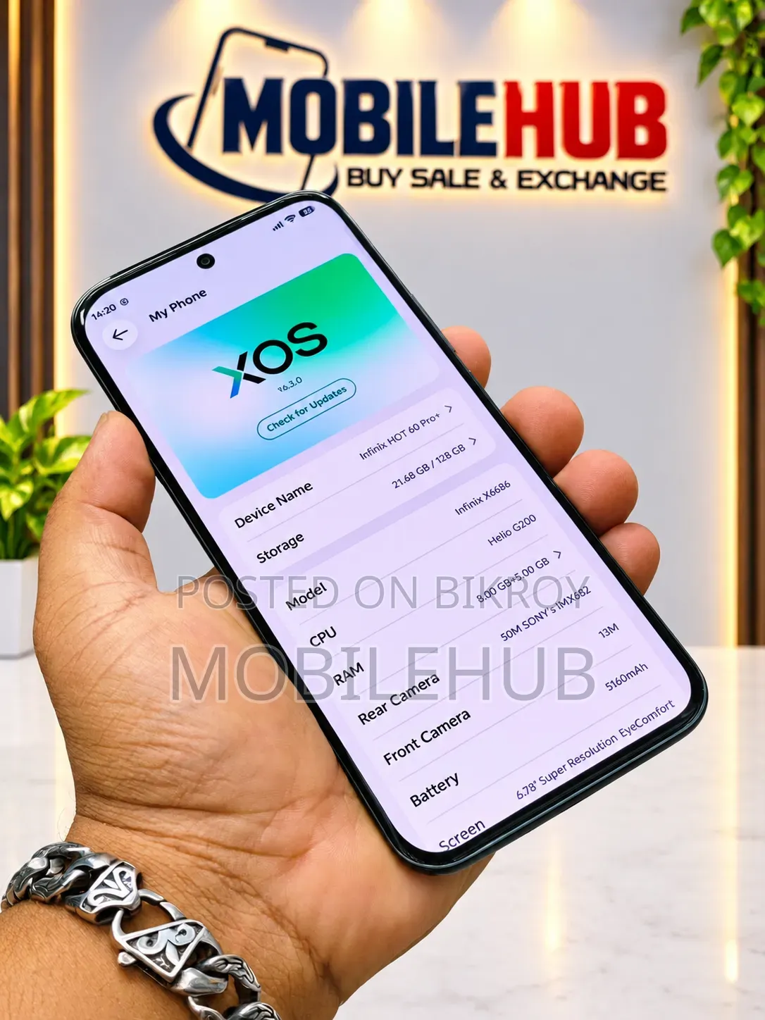 Infinix Hot 60 Pro+ 128 GB Black